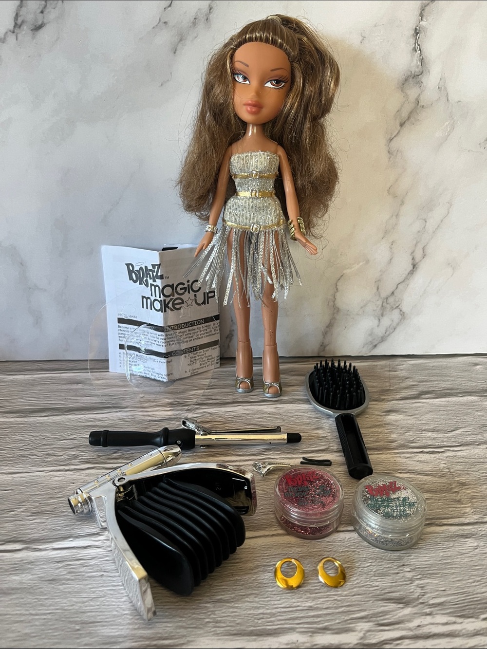 MGA 2007 Bratz Magic Make-Up Yasmin Doll With Accessories